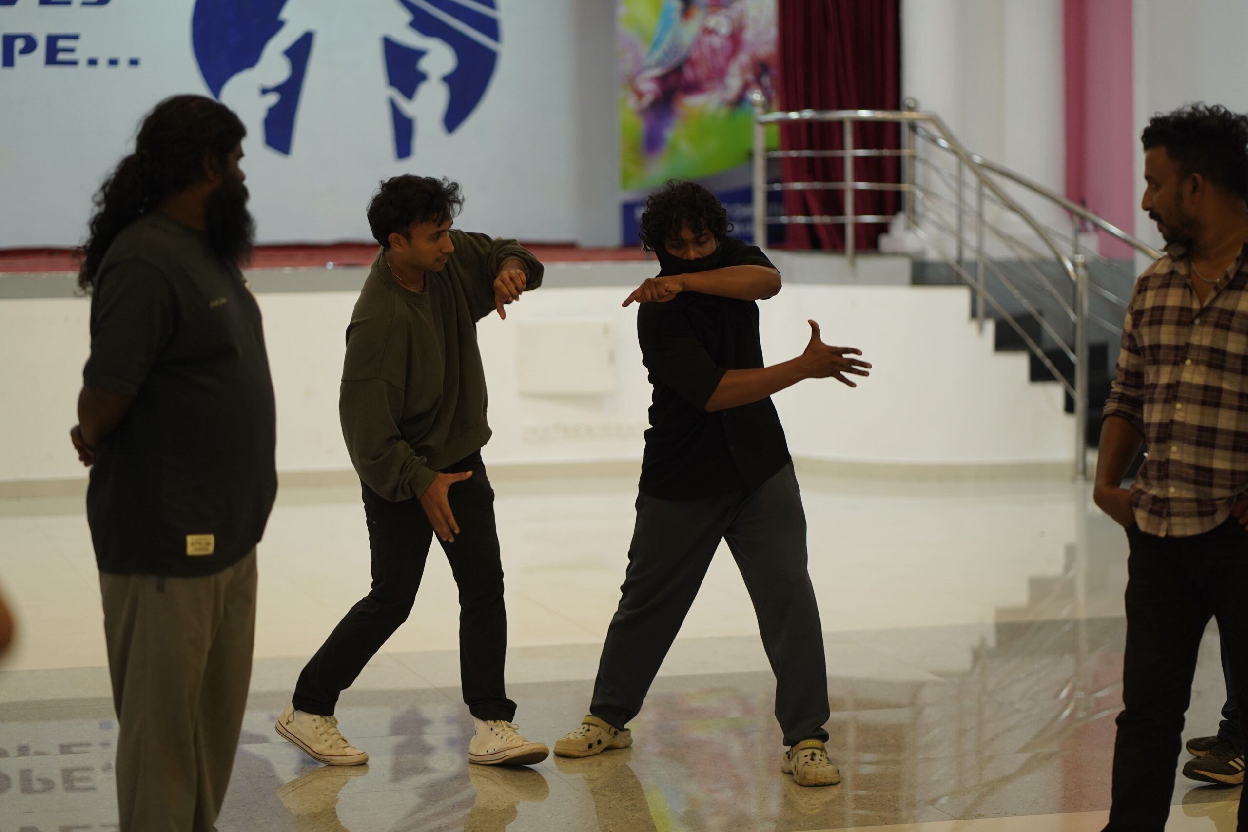 Filming a Fight Scene