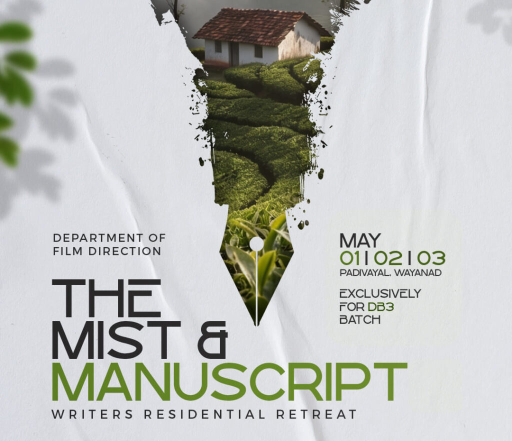 The Mist & Manuscript: DB3 Batch Heads to Wayanad for a Writers Residential Retreat